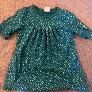 Tucker + Tate Teal Dress with White Dots